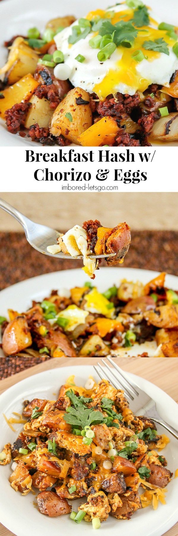 Breakfast Hash with Chorizo & Eggs