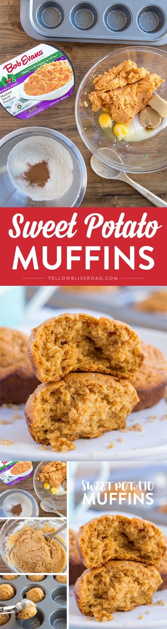 Brown Sugar Sweet Potato Muffins
