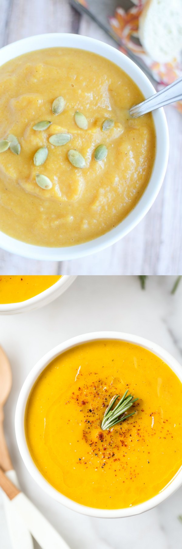 Butternut Squash and Apple Soup