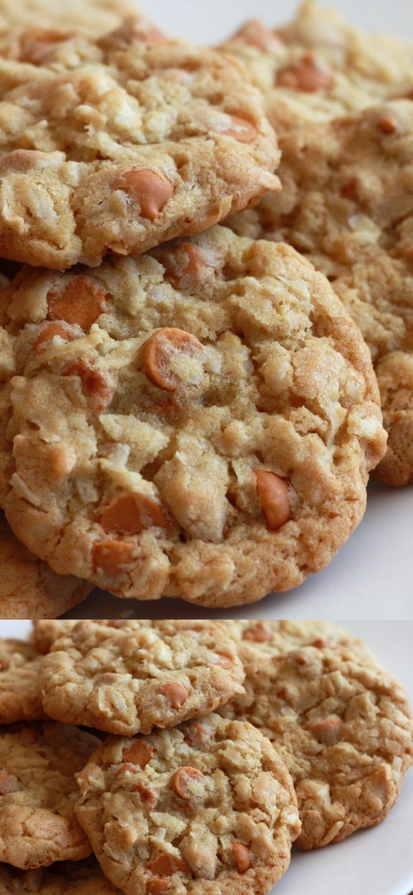 Butterscotch Coconut Cookies