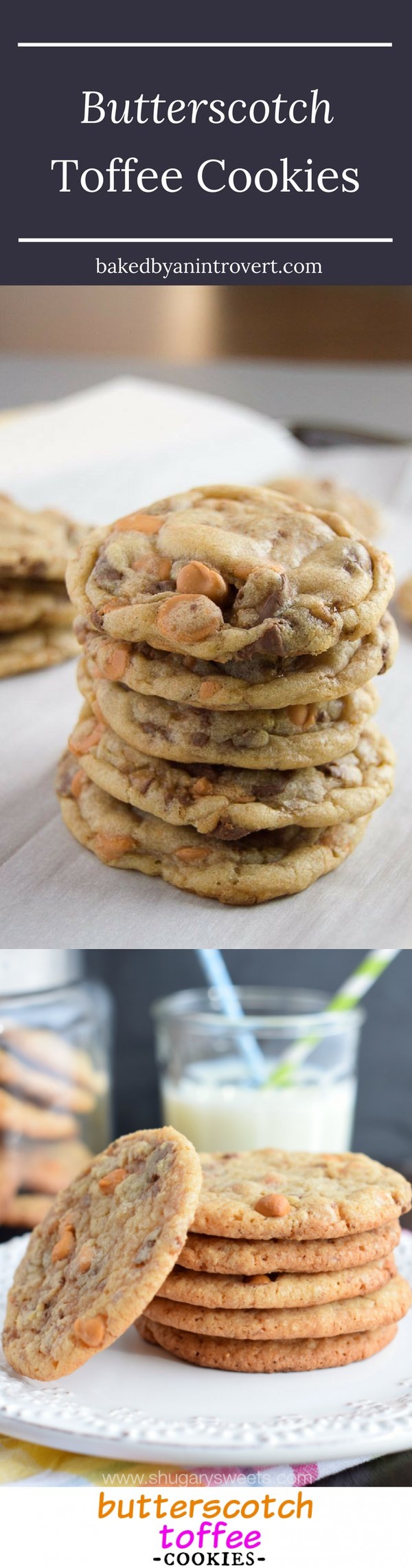 Butterscotch Toffee Cookies