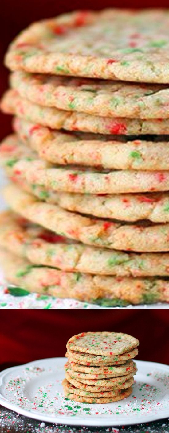 Buttery Peppermint Cookies