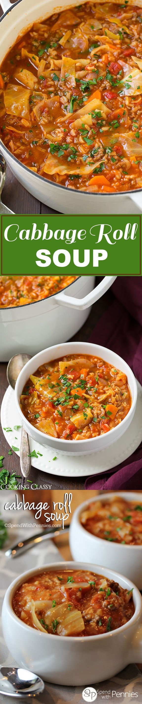 Cabbage Roll Soup