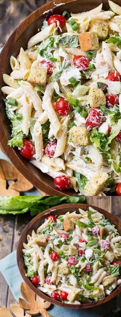 Caesar Pasta Salad