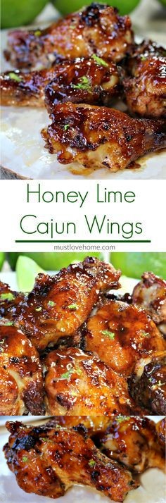 Cajun Honey Lime Chicken Wings