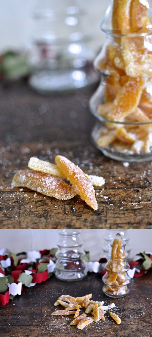 Candied Orange Peel (The Best DIY Christmas Gift