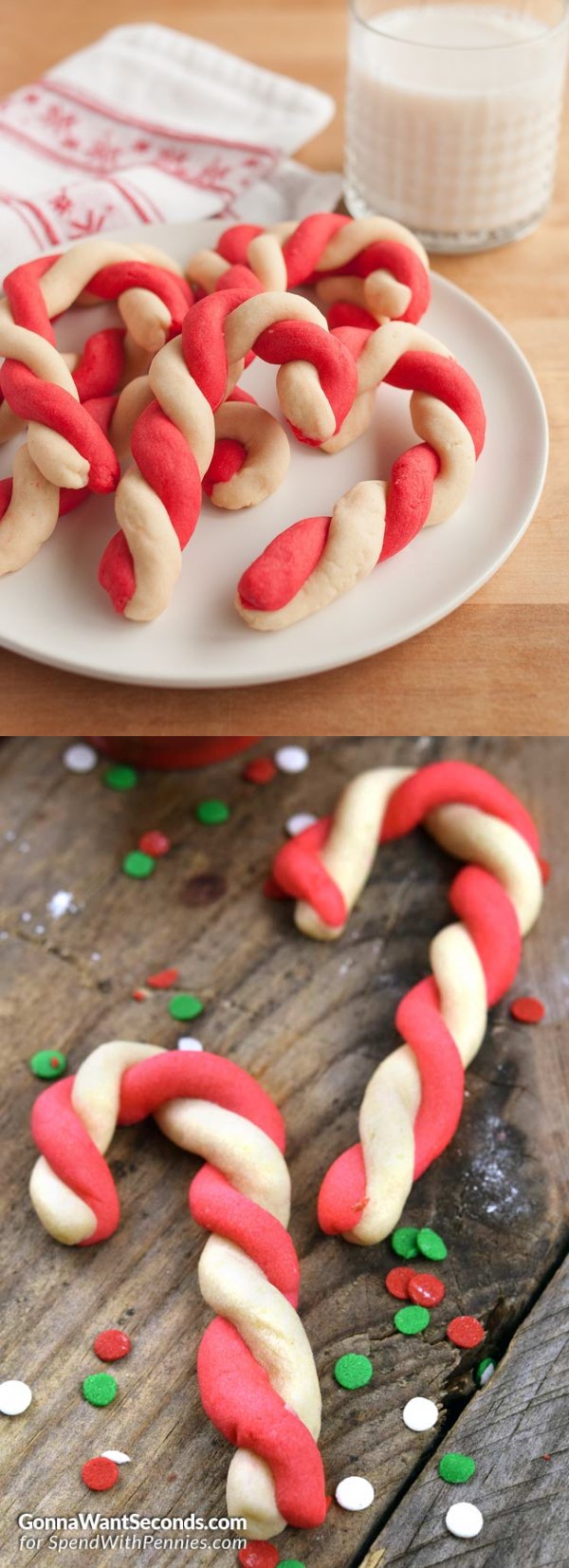 Candy Cane Cookies