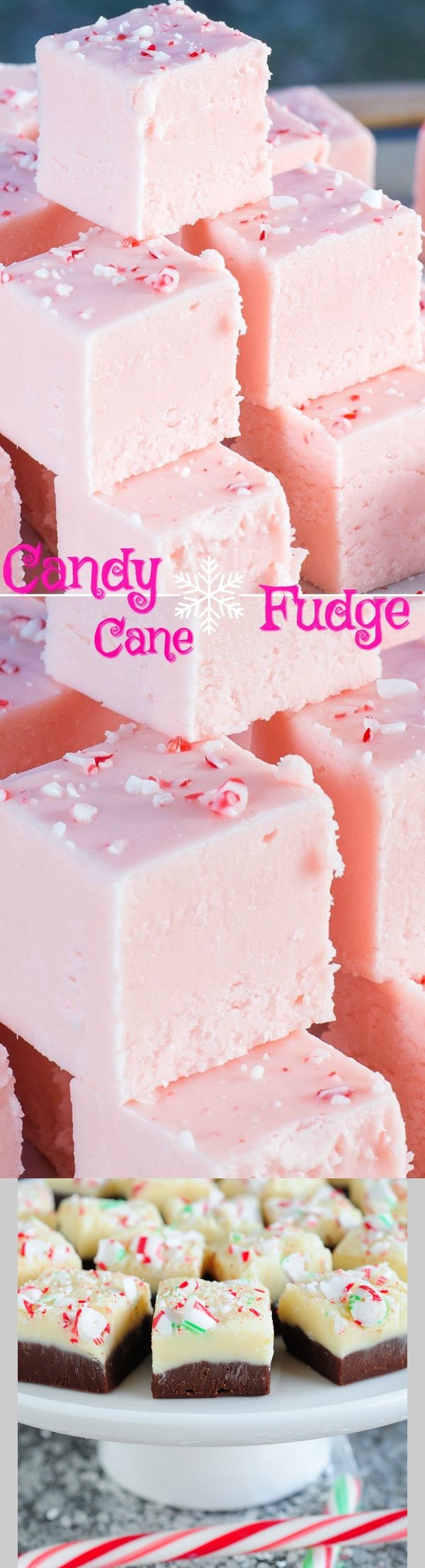 Candy Cane Fudge