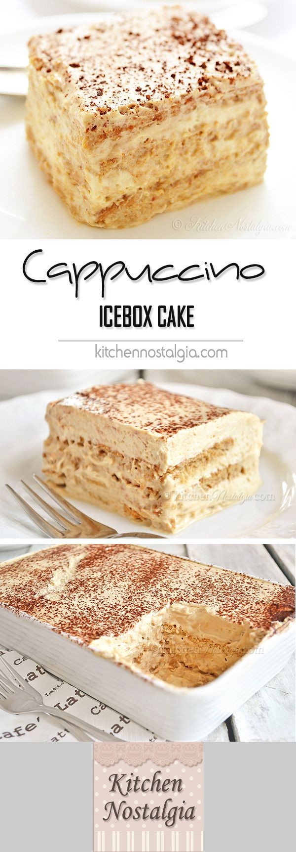 Cappuccino Icebox Cake