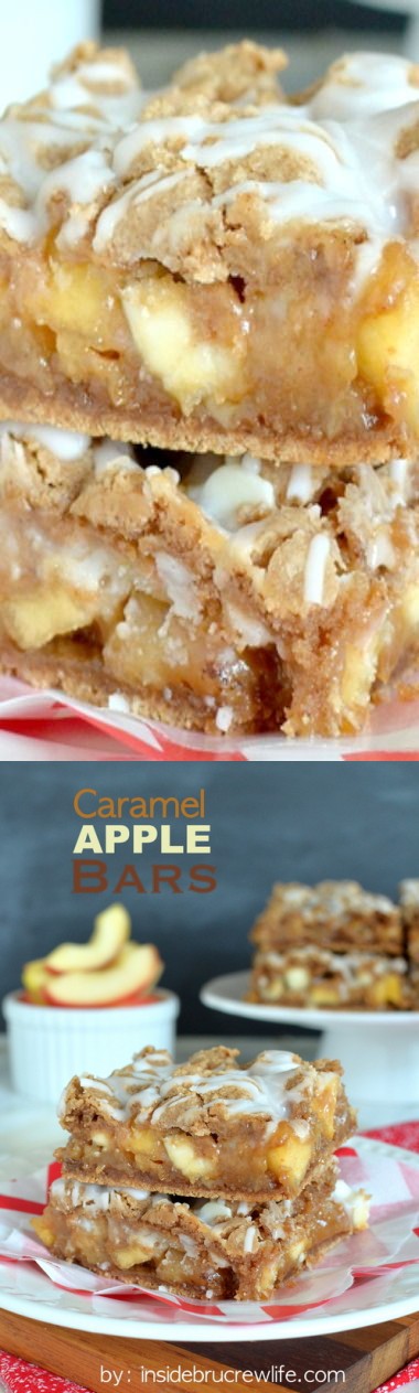 Caramel Apple Bars