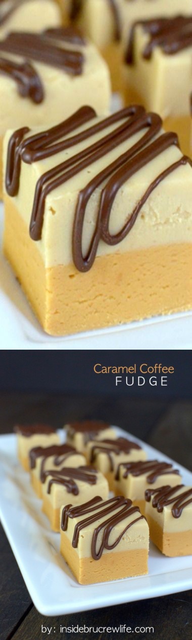 Caramel Coffee Fudge