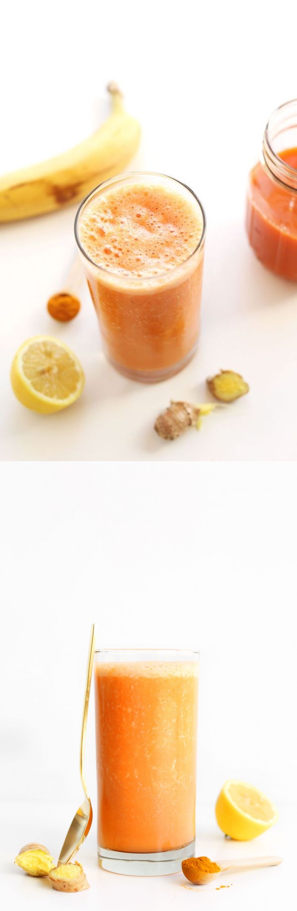 Carrot Ginger Turmeric Smoothie