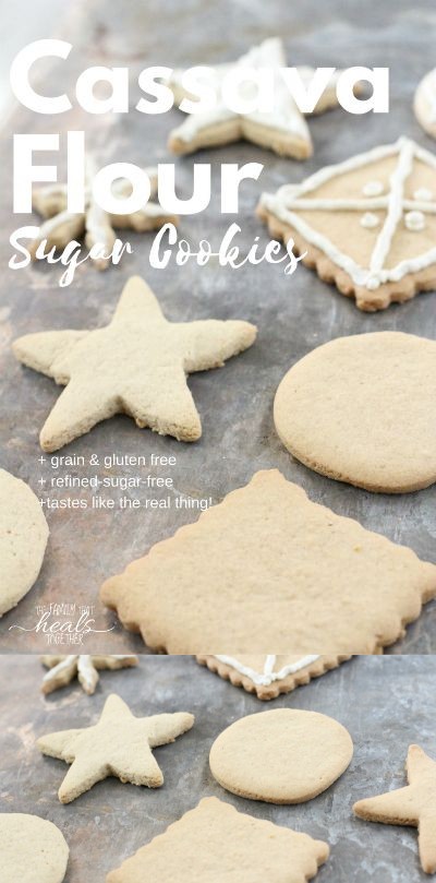 Cassava Flour Sugar Cookies