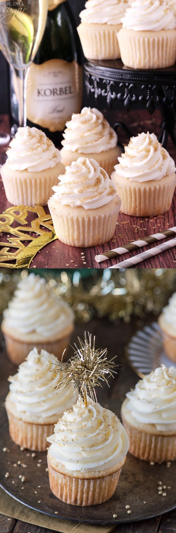 Champagne Cupcakes