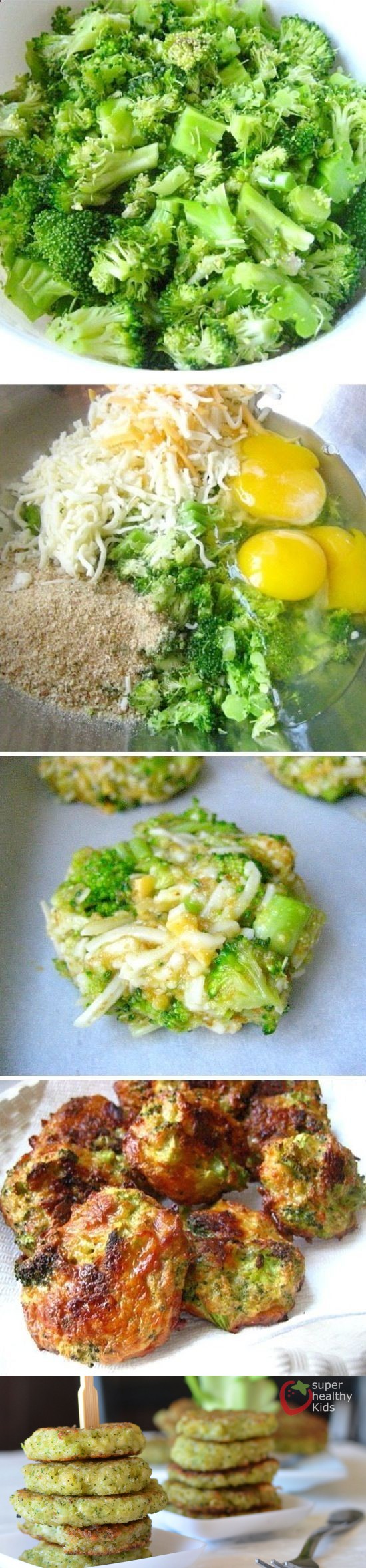 Cheesy Broccoli Bites