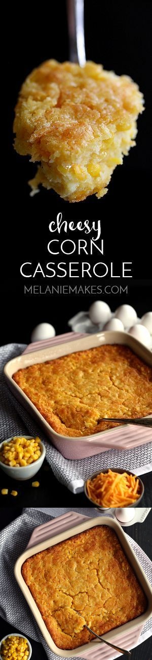 Cheesy Corn Casserole + Giveaway