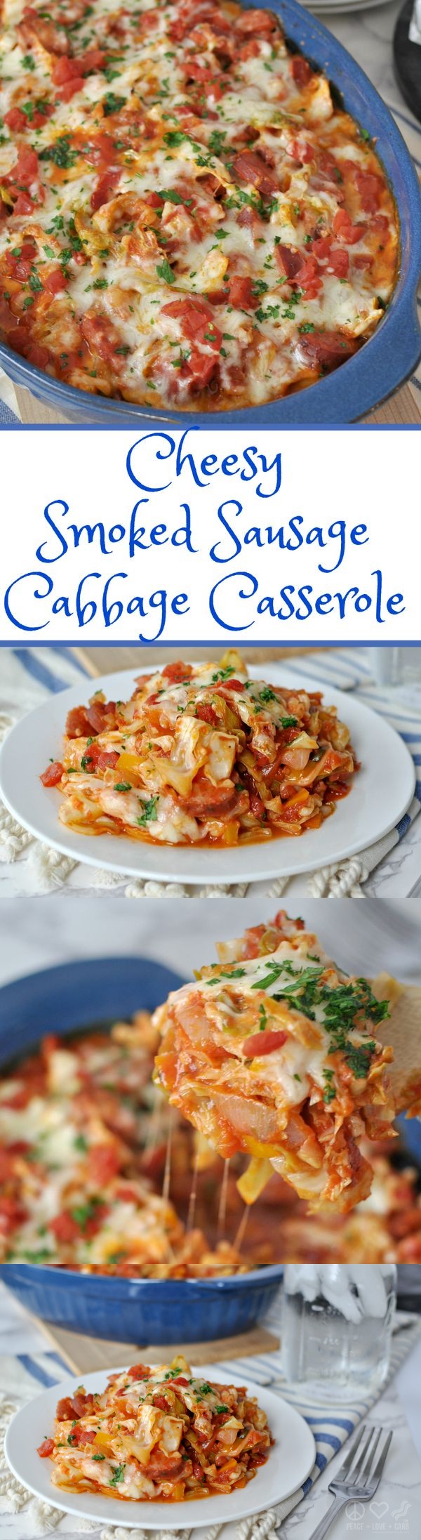 Cheesy Sausage and Cabbage Casserole – Low Carb, Gluten Free