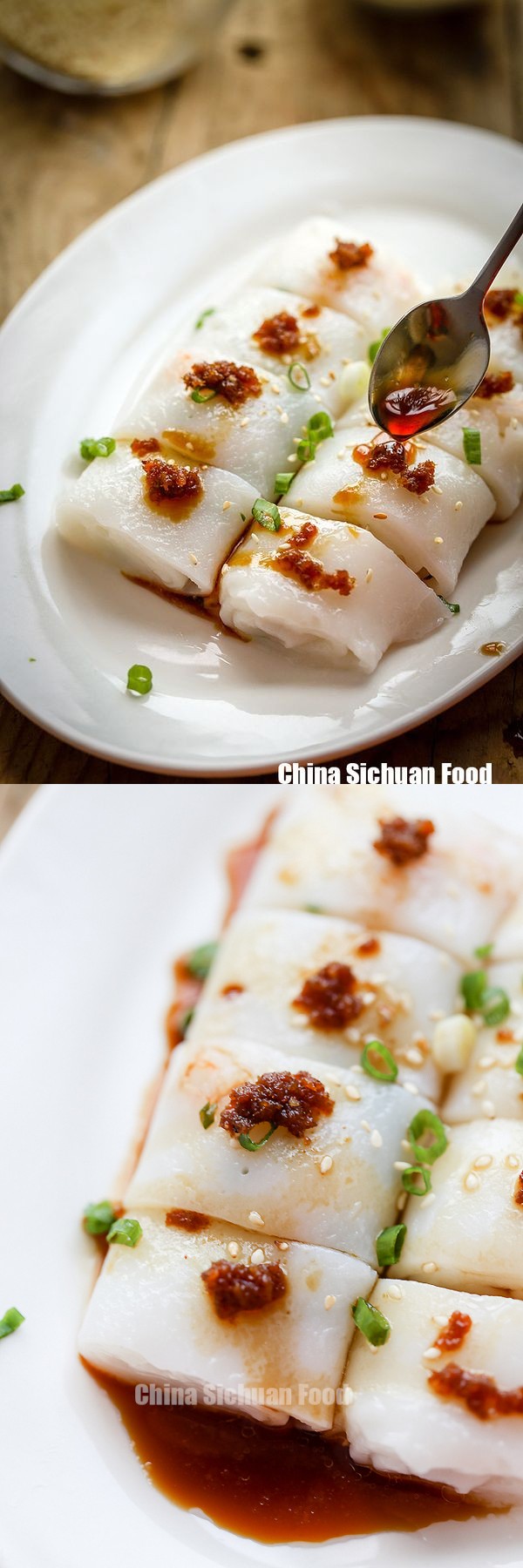 Cheung Fun (Steamed Rice Noodles