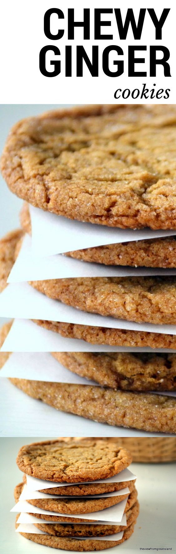 Chewy Ginger Cookies