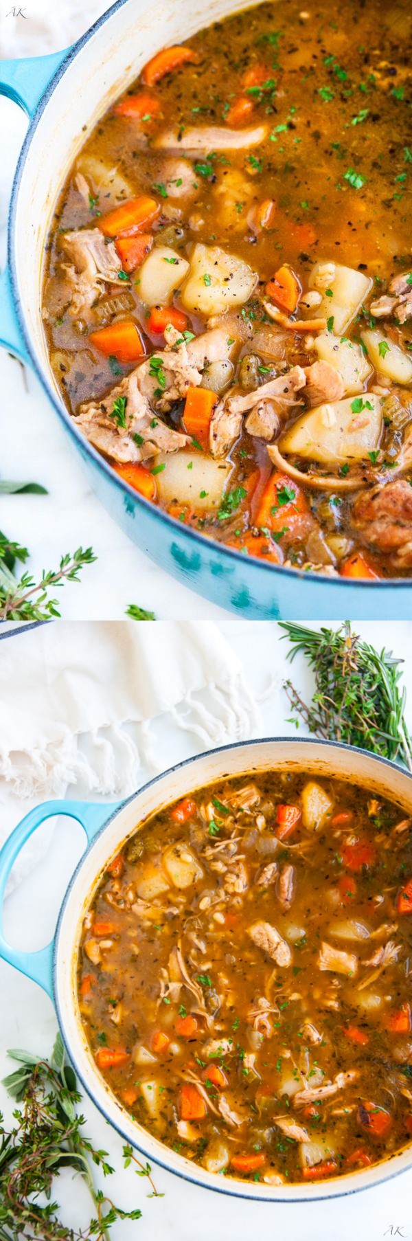 Chicken and Barley Stew