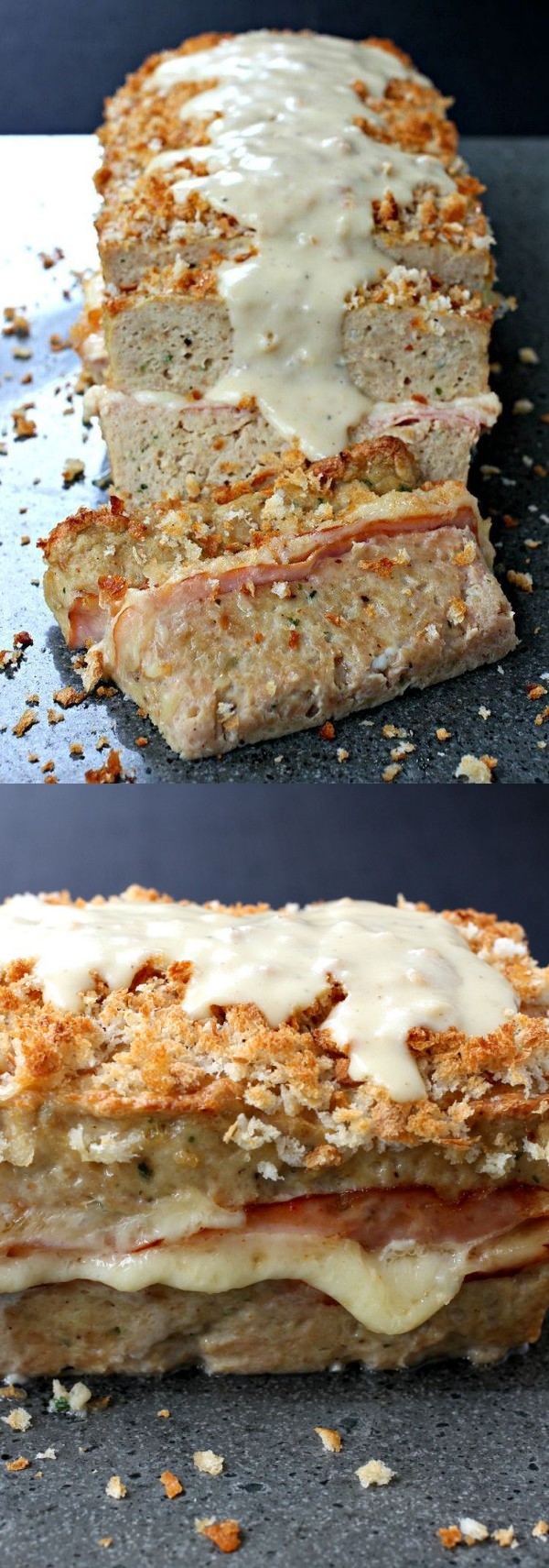 Chicken Cordon Bleu Meatloaf