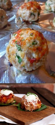 Chicken Parmesan Meatballs