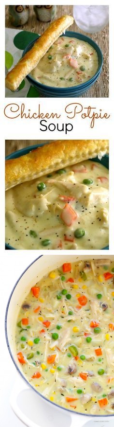 Chicken Pot Pie Soup