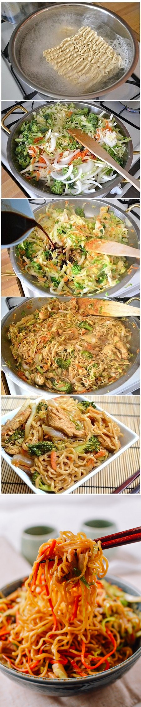 Chicken Yakisoba