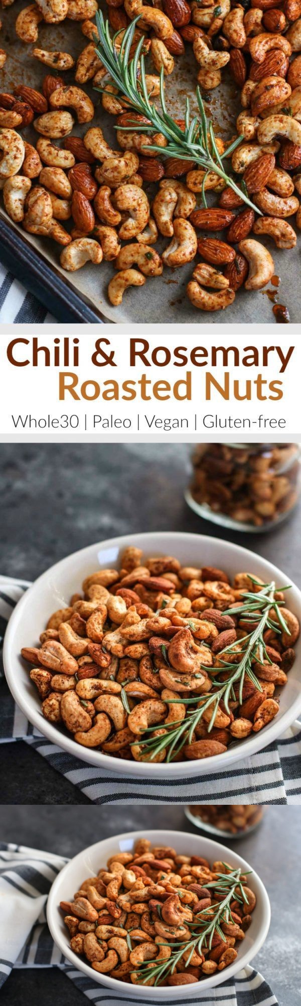 Chili and Rosemary Roasted Nuts