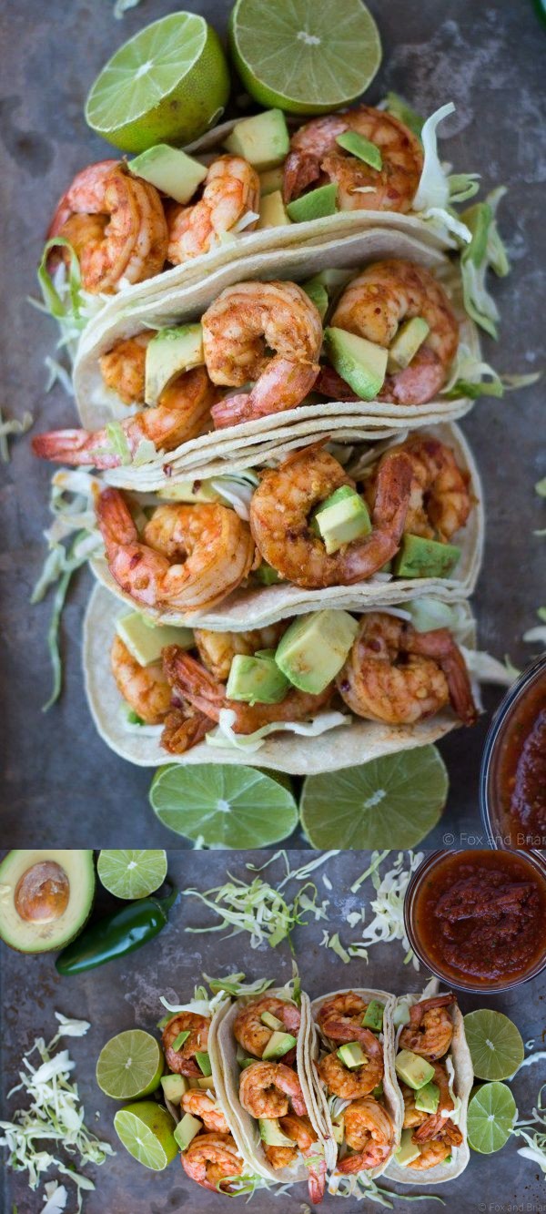 Chili Lime Shrimp Tacos