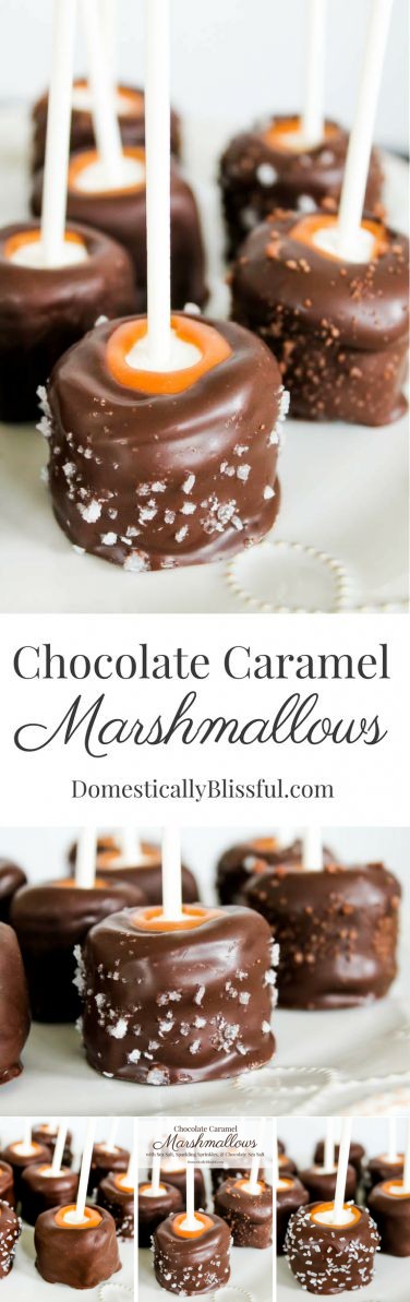 Chocolate Caramel Marshmallows