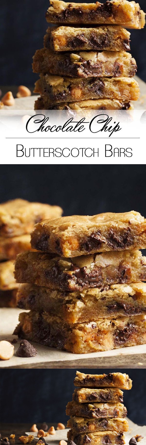 Chocolate Chip Butterscotch Bars