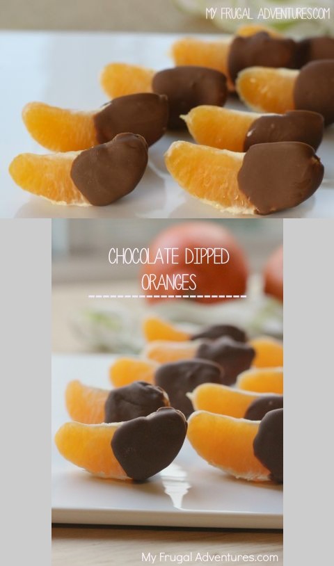 Chocolate Covered Orange Slices