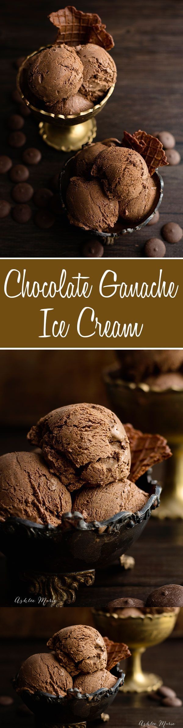 Chocolate Ganache Ice Cream