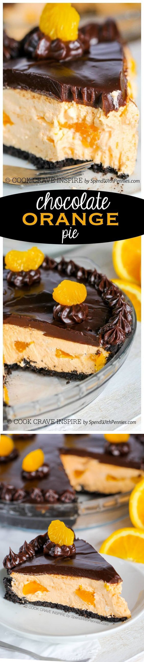 Chocolate Orange Pie