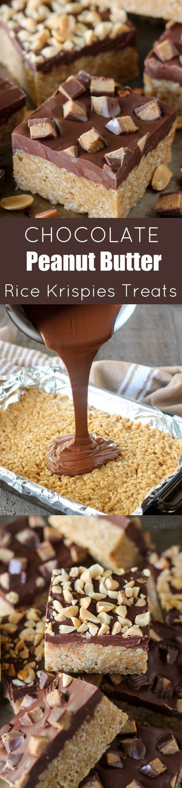 Chocolate Peanut Butter Rice Krispies® Treats