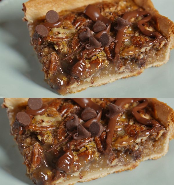 Chocolate Pecan Slab Pie