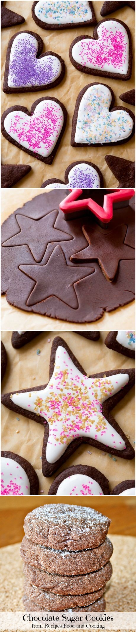 Chocolate Sugar Cookies