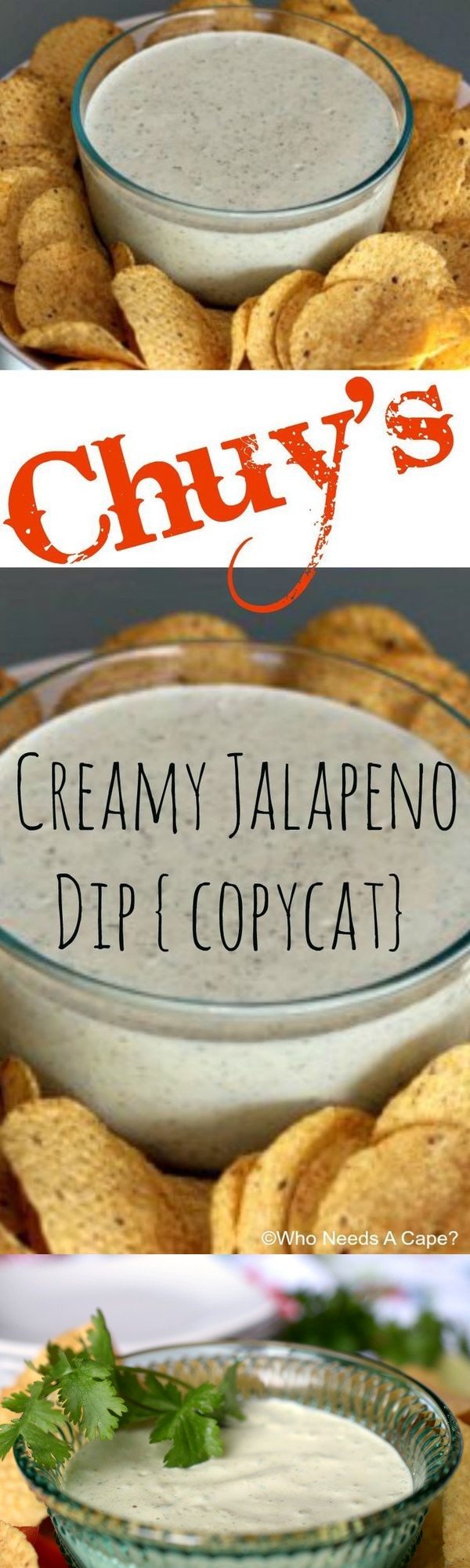 Chuy’s Creamy Jalapeno (copycat