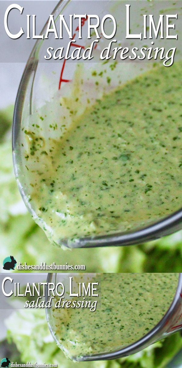 Cilantro Lime Salad Dressing