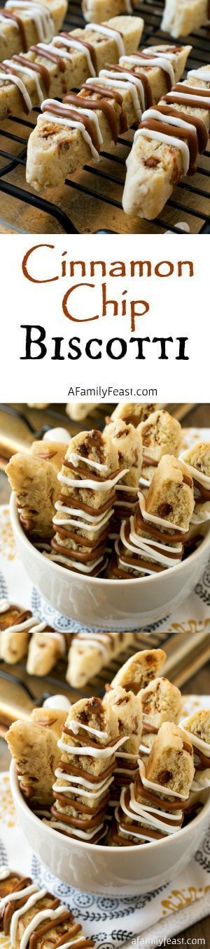 Cinnamon Chip Biscotti