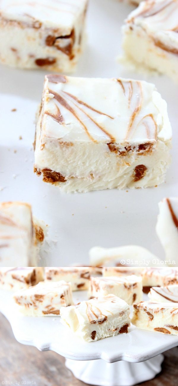 Cinnamon Roll Fudge