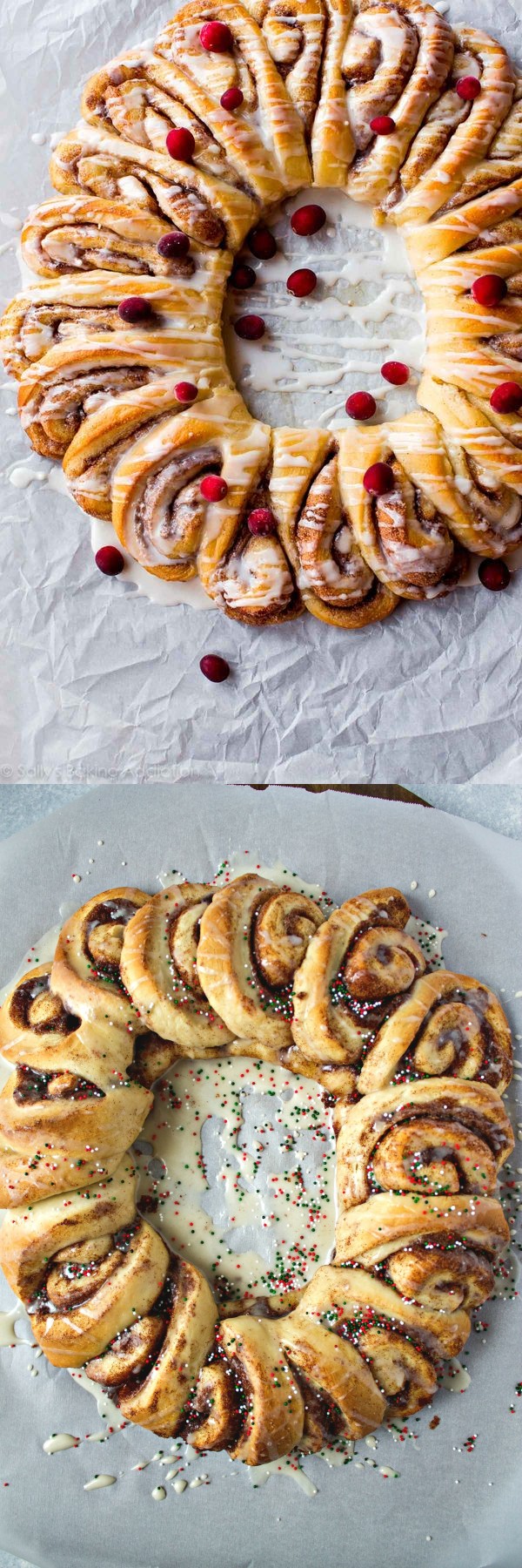 Cinnamon Roll Wreath