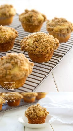 Cinnamon Streusel Muffins