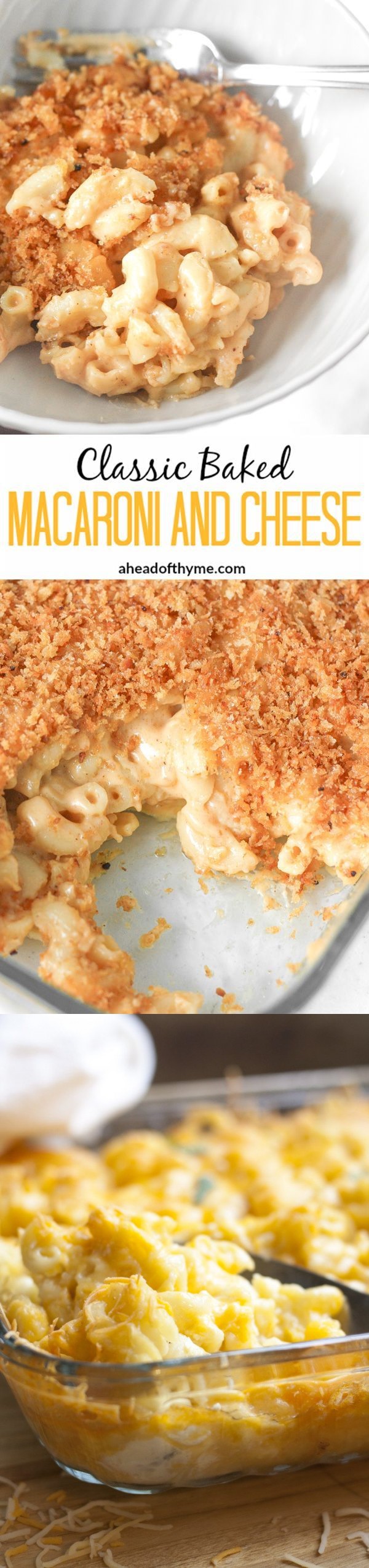 Classic Baked Macaroni and Cheese