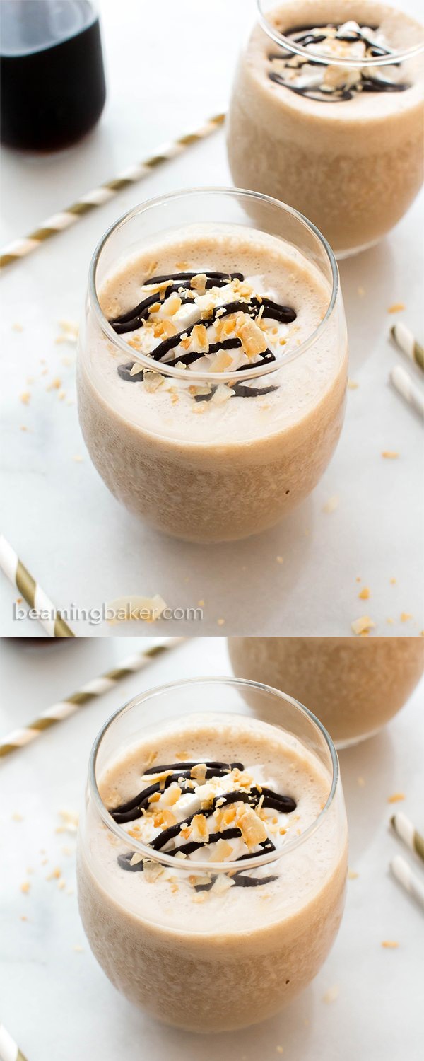 Coffee Coconut Frappuccino (Vegan, Paleo, Gluten Free, Dairy Free