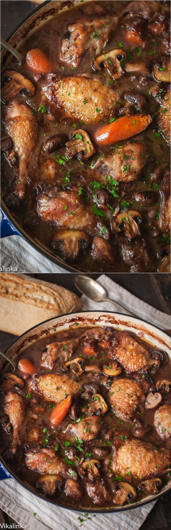 Coq Au Vin, the Ultimate One Pot Dinner