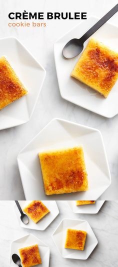 Crème Brûlée Cookie Bars