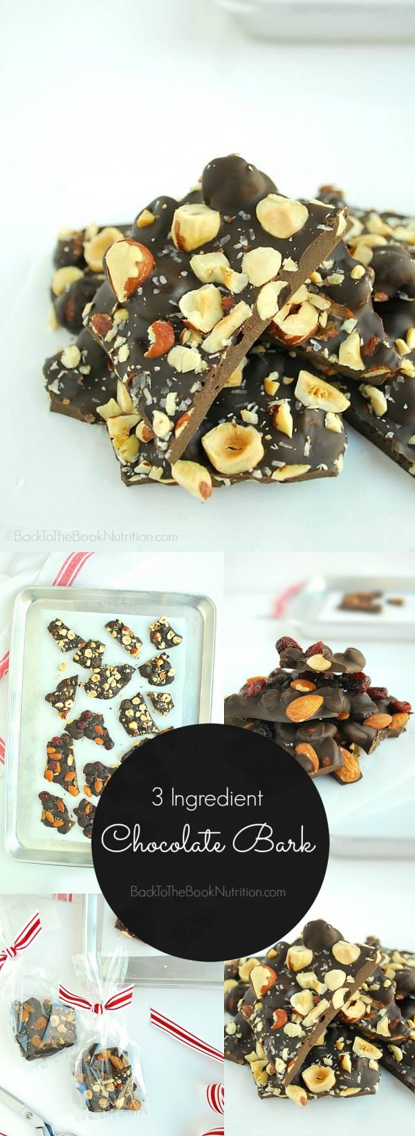 Cranberry Almond Chocolate Bark