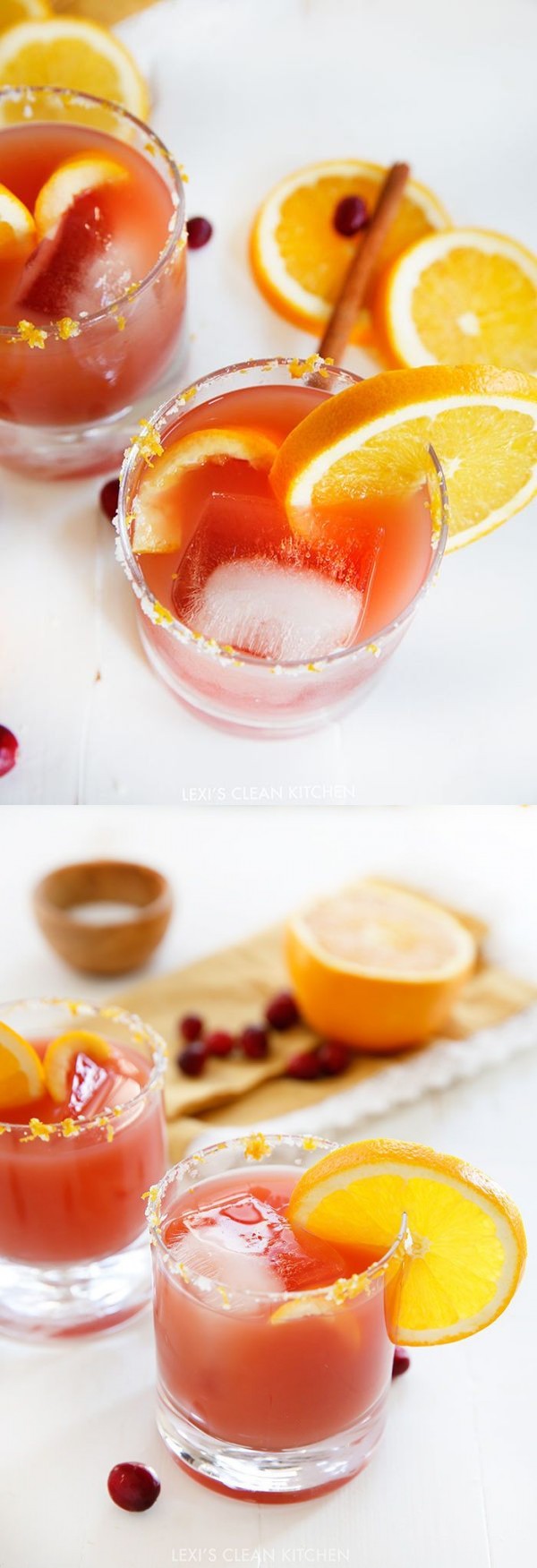 Cranberry Orange Margaritas